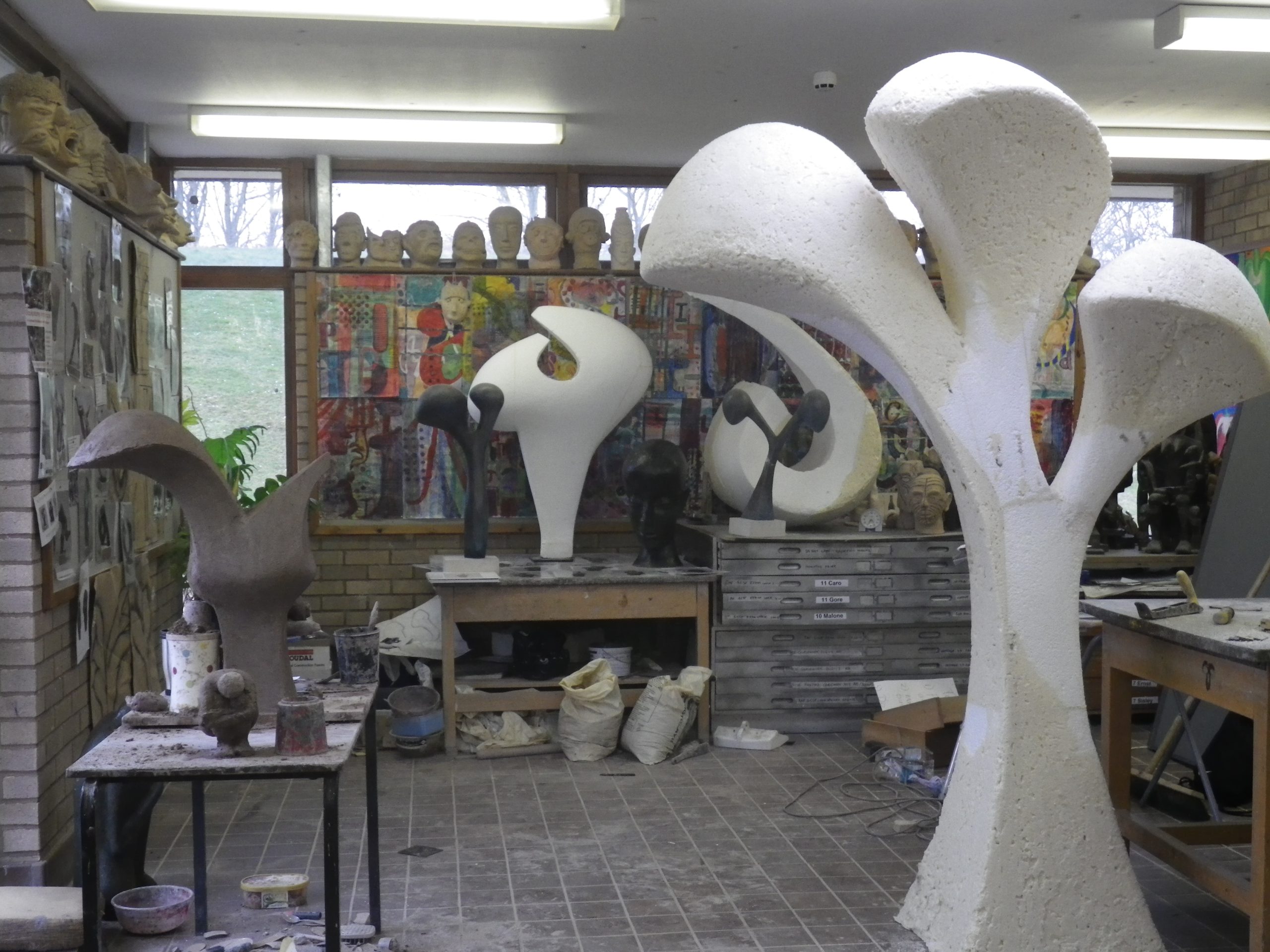 Artist in residency 2013:14 Chenderit High school near Banbury 2