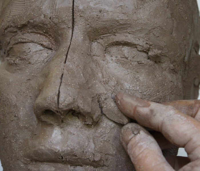 0004_CHEEKFOLD NOSTRIL lay clay build up